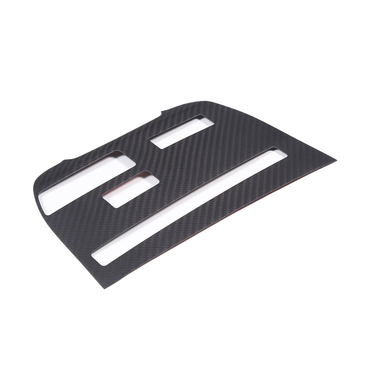 Matte Carbon Fiber Center Console CD Panel Frame TrimFor Nissan GTR R35 2008-16 5