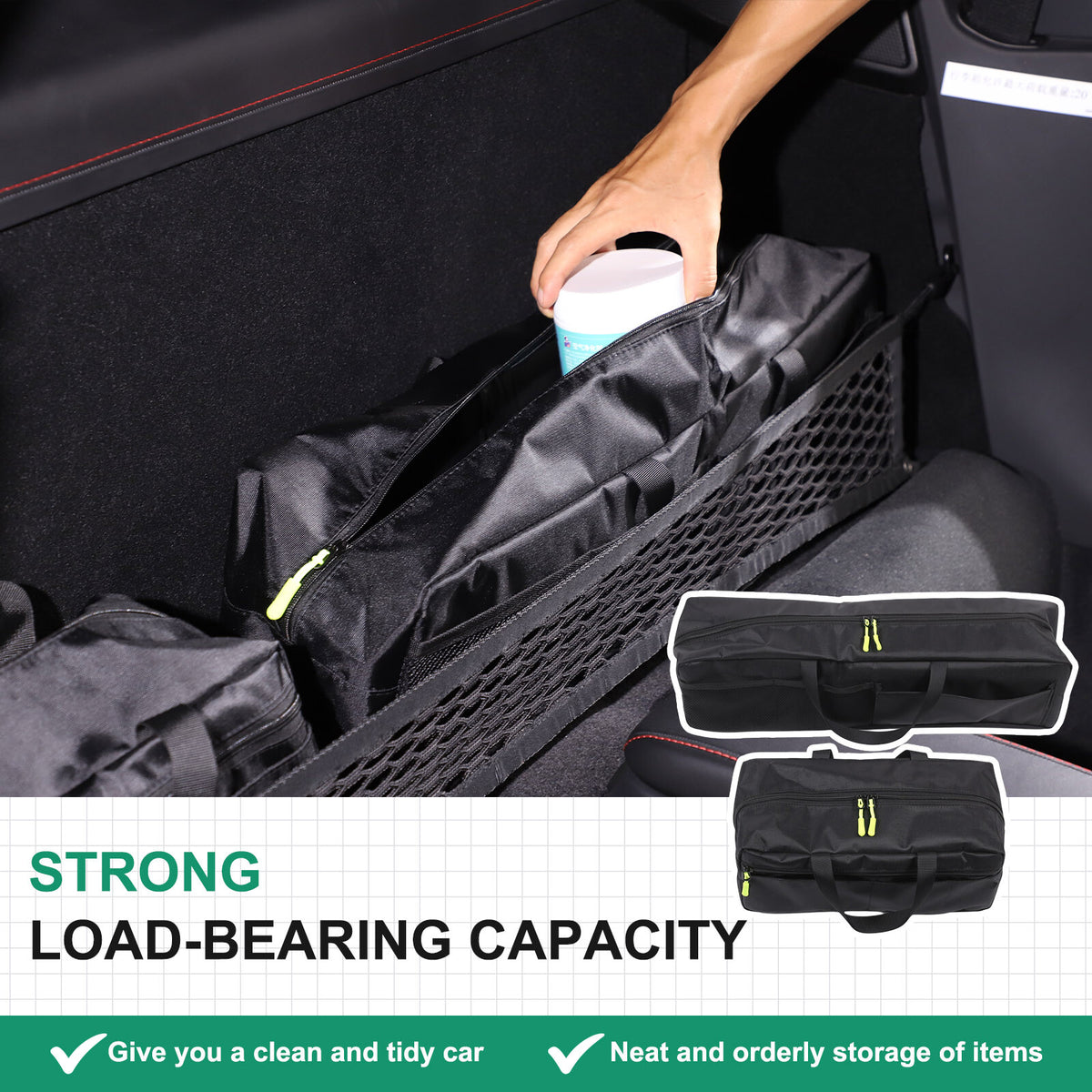 Rear Seat Back Side Organizer Storage Box For Lotus EMIRA 2021-25 5
