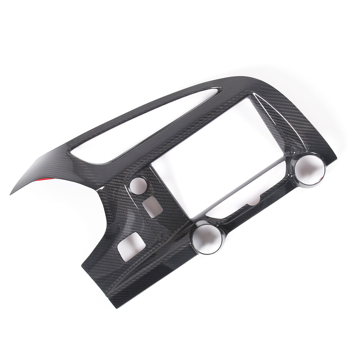 Real Carbon Fiber Interior Dashboard Trim Cover Decor Kit For Corvette C7 14-19 6