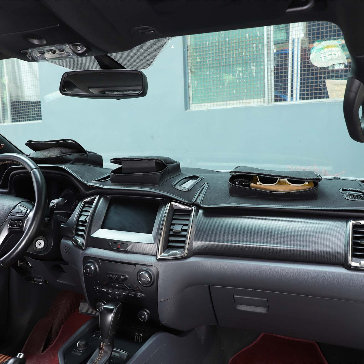 Interior Center Console Dashboard Storage Bag For Ford Ranger T7 T8 2015-21 US 1