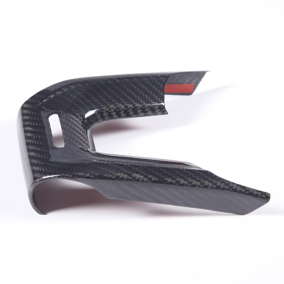 Real Carbon Fiber Steering Wheel U-shaped Cover For Lamborghini URUS 2018-2023 3