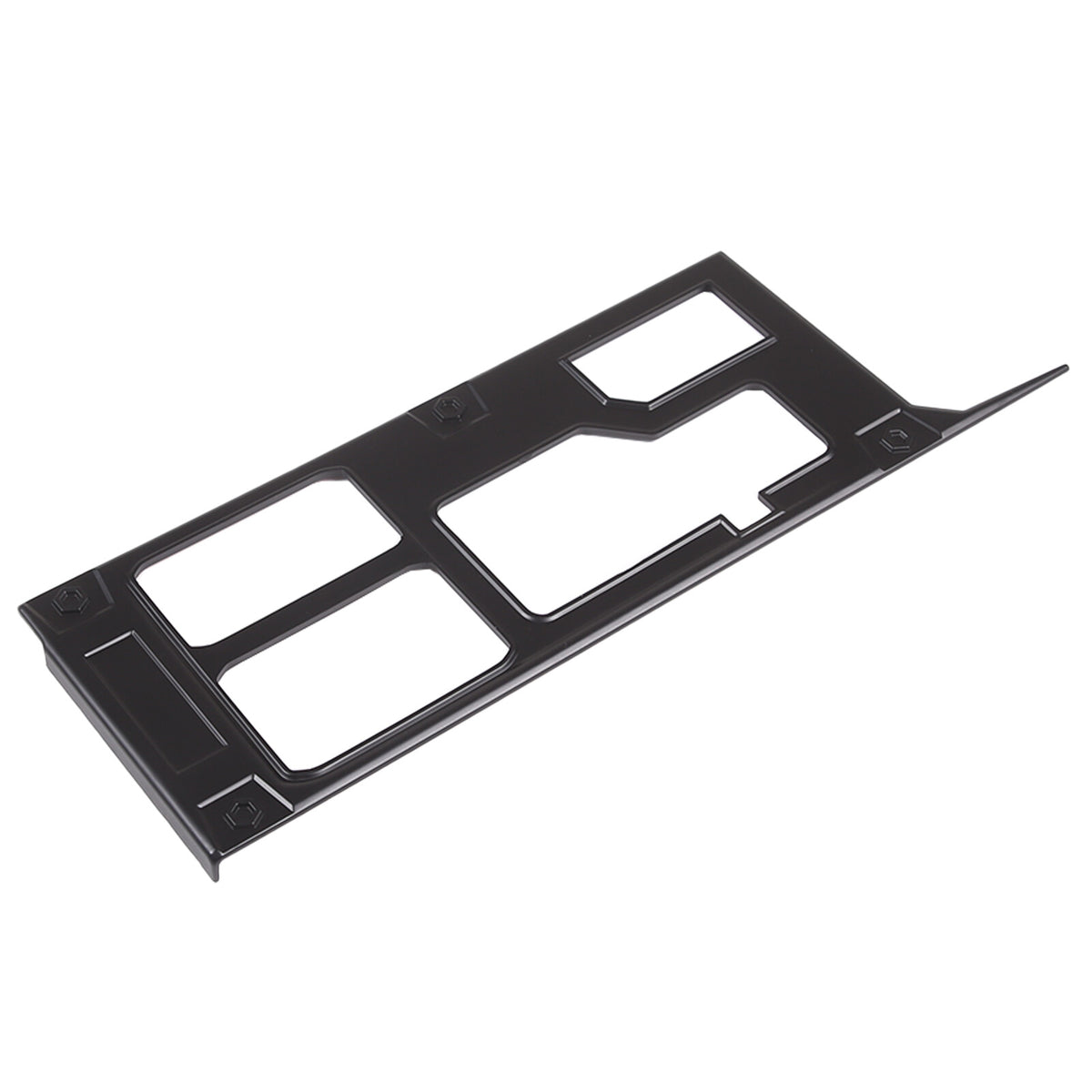 Matte Black ABS Interior Decoration Cover Trim Kit For Toyota Tundra 2022-26 US - Variants 16-20 52