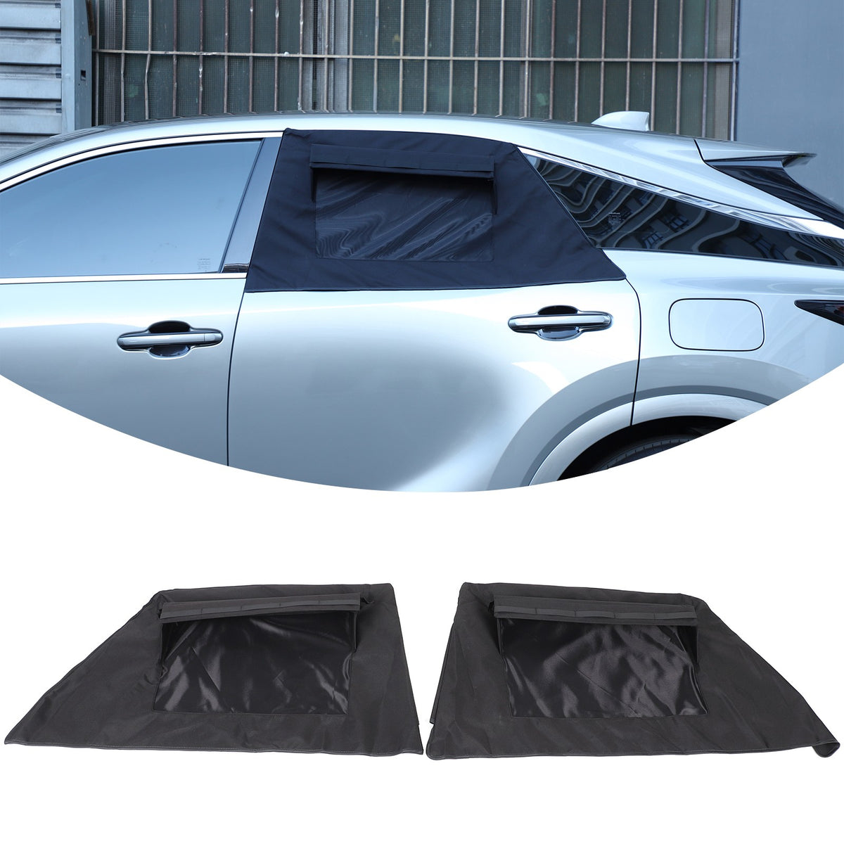 Rear Window Sun Shade Cover Deflectors For Lexus RX300 2023+ 12