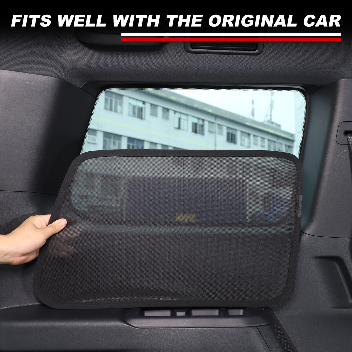Window Screen Sun Shade Mesh Cover Windshield For Toyota Land Cruiser LC250 24+ 8