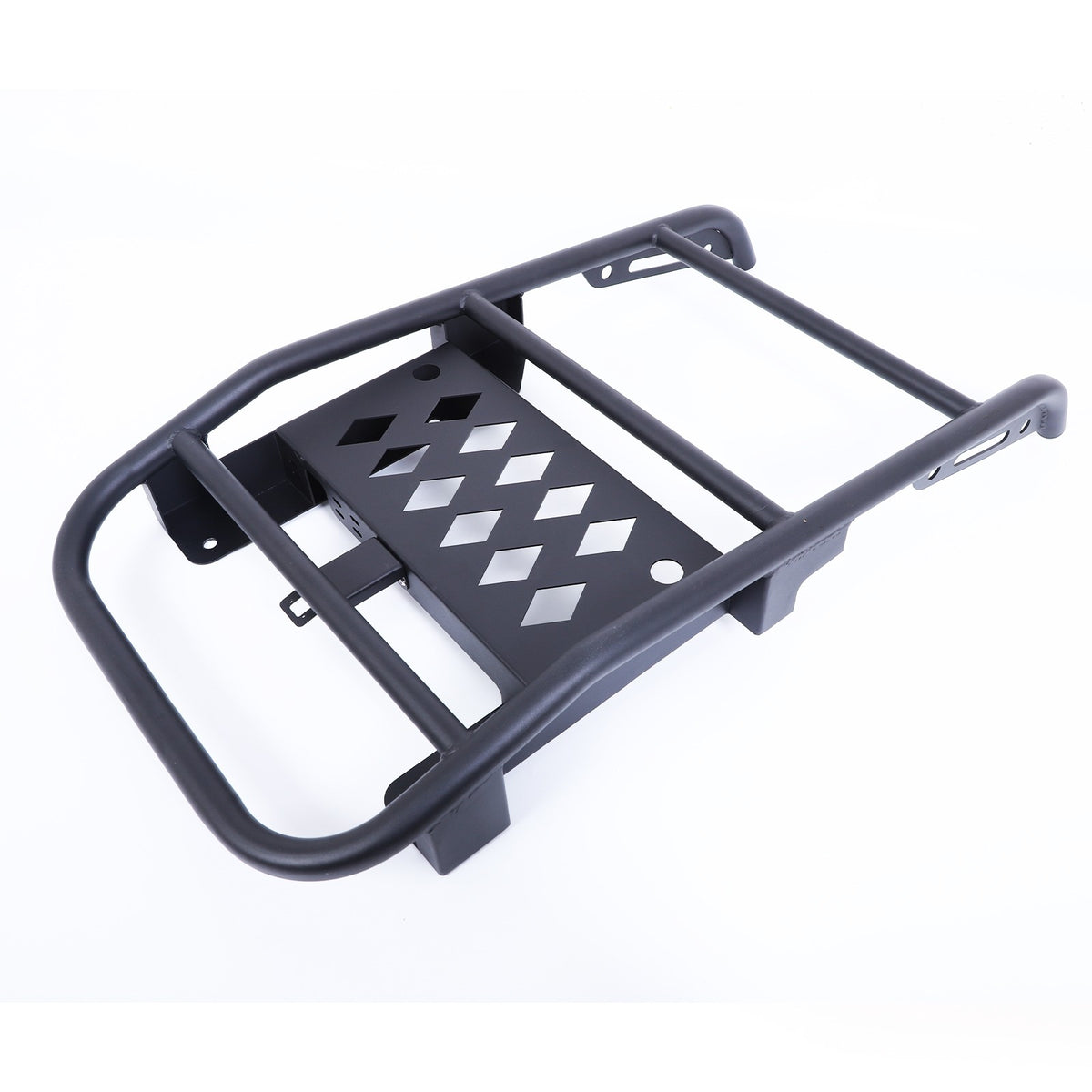 Black Carbon Steel Rear Trunk Middle Tail Ladder For Toyota FJ Cruiser 2007-2021 8