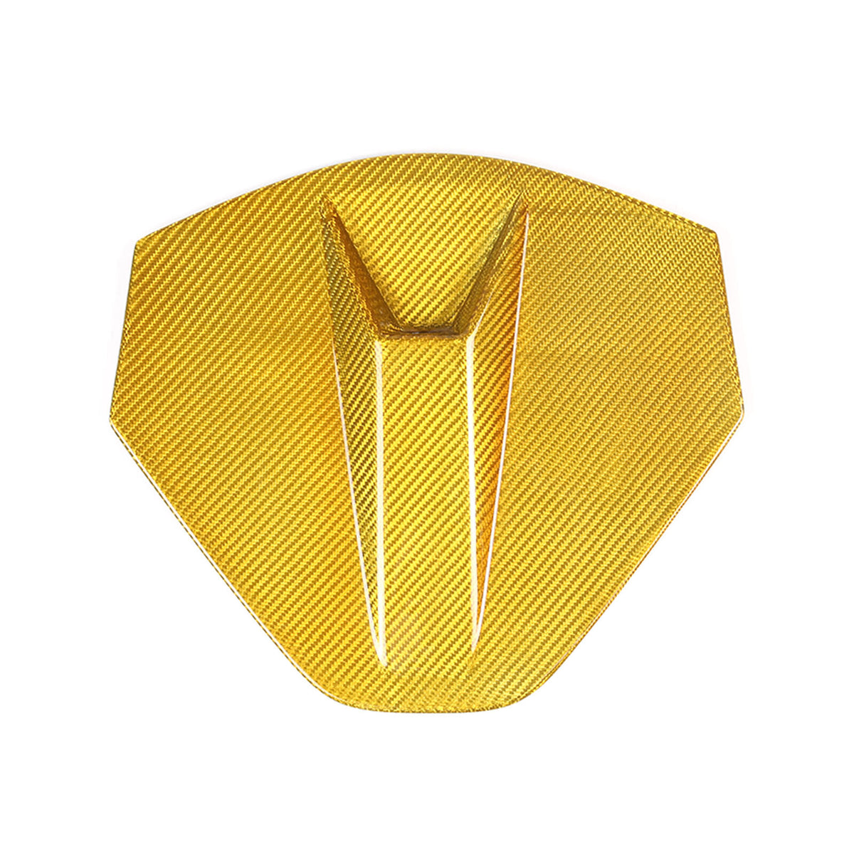 Yellow Carbon Fiber Car Roof Rearview Camera Cover Trim for Corvette C8 2020-26 9