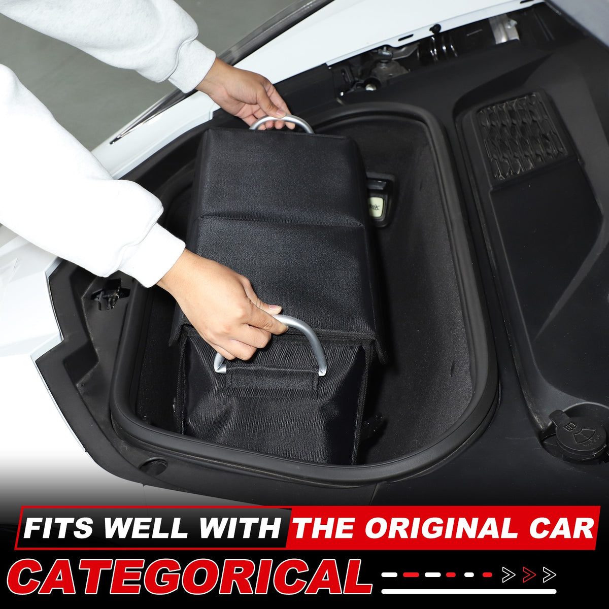 Front Trunk Storage Box Tray For Corvette C8 2020+ 14