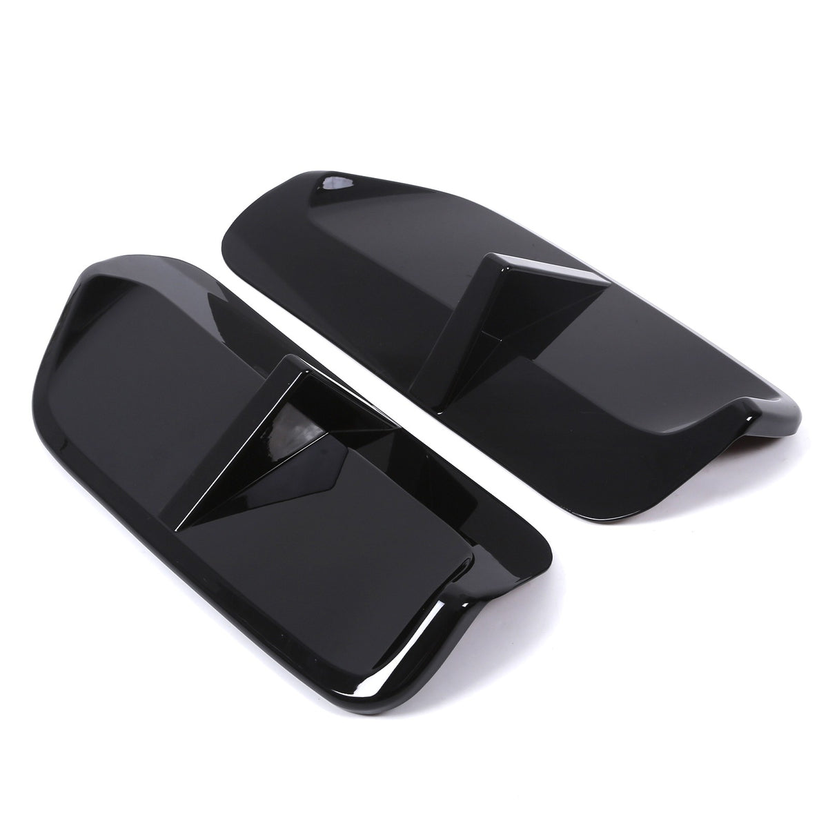 Piano Black Rear Lower Bumper Side Spoiler Trim For BMW X1 U12 23+ Sport US 15