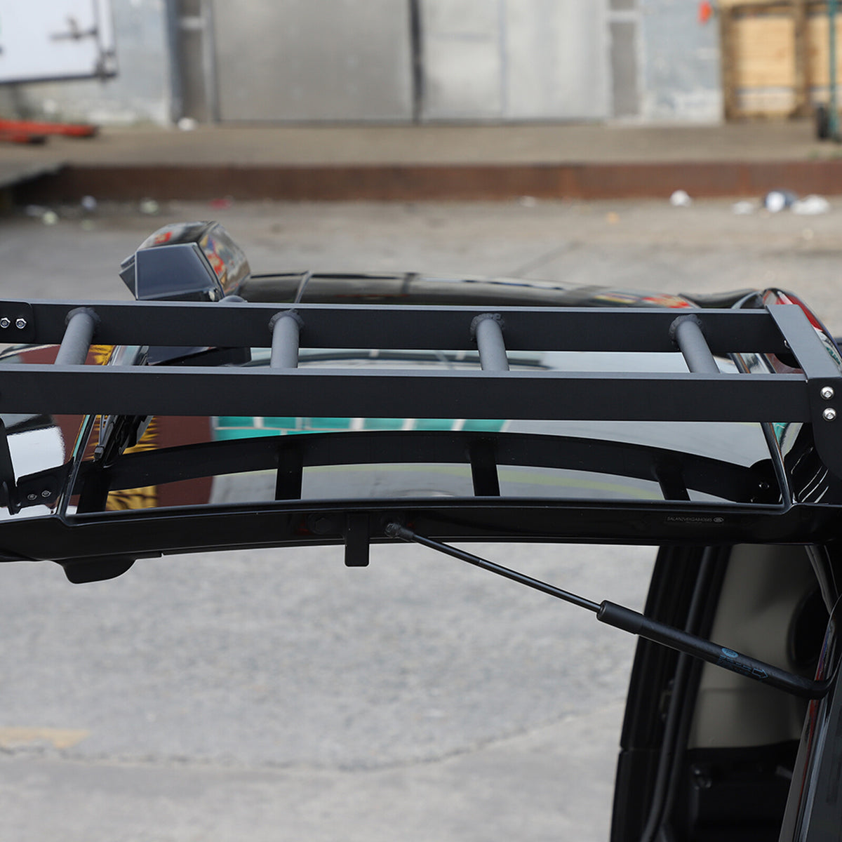 Side Roof Rack Side Access Ladder For Land Rover Discovery 3/4 LR3 LR4 2004-2016 13