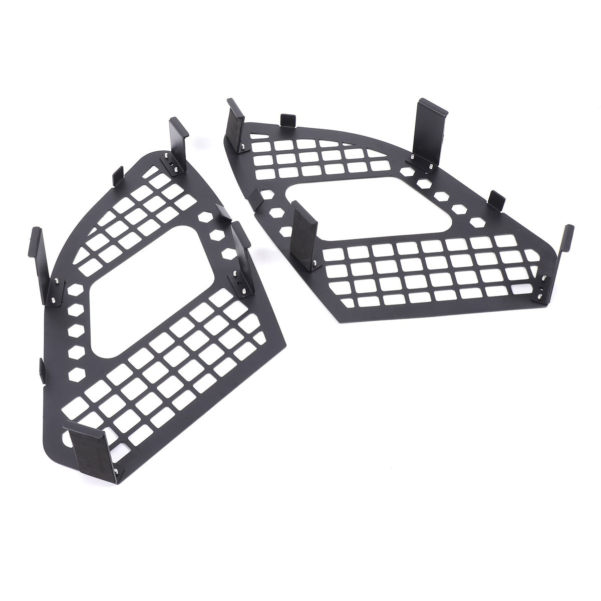 Aluminum Trunk Side Window Storage Hanger Bag Molle Panel For BMW X5 G05 2019-25 13