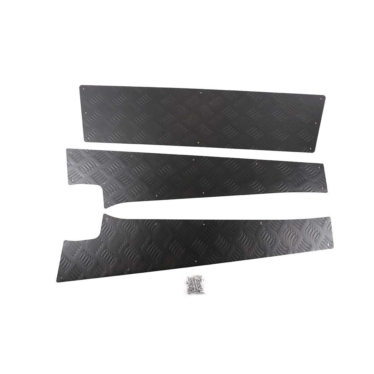 Black Alloy Front Hood Protection Plate Trim For LR Defender L316 2004-2018 13