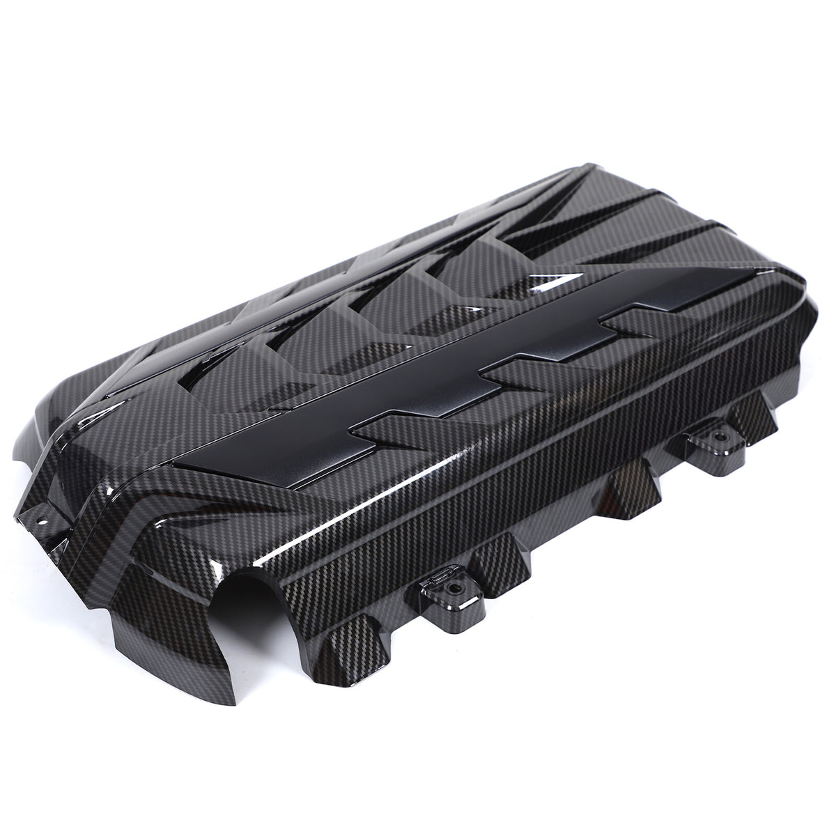 ABS Carbon Fiber Engine Bay Panel Cover in Edge Black For Corvette C8 2020+ 24