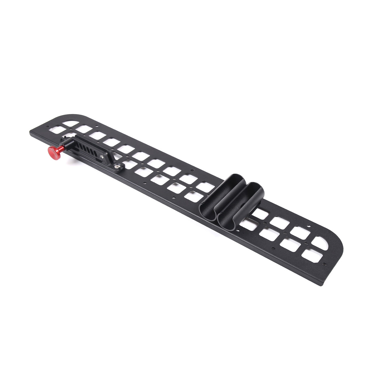 Black Alloy Cargo Box Trunk Rail Tool Mounting Bracket Fits LR Defender 2020-23 10