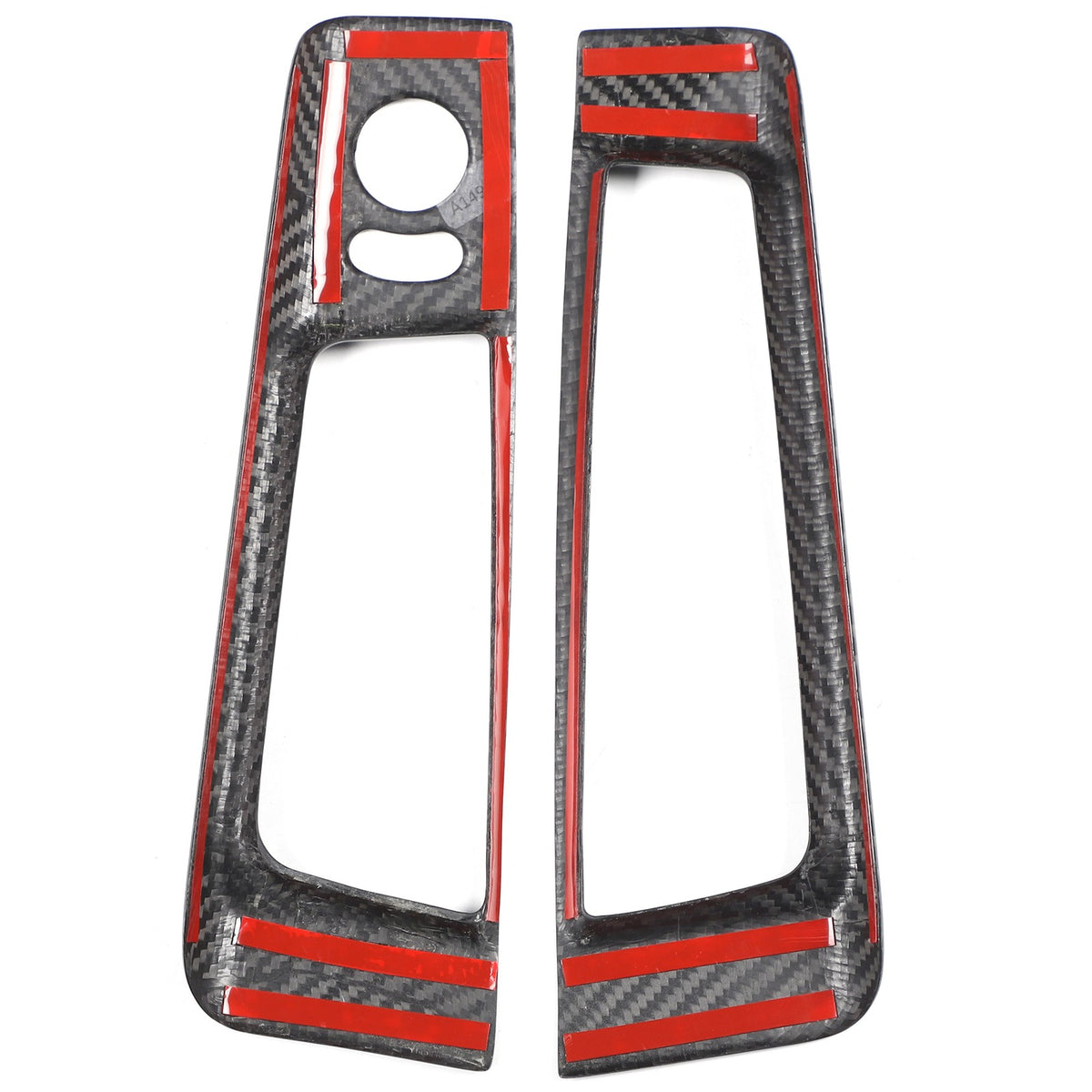 Real Carbon Fiber Mirror Adjustment Panel Trim For Fiat 500 312 2010-2022 15