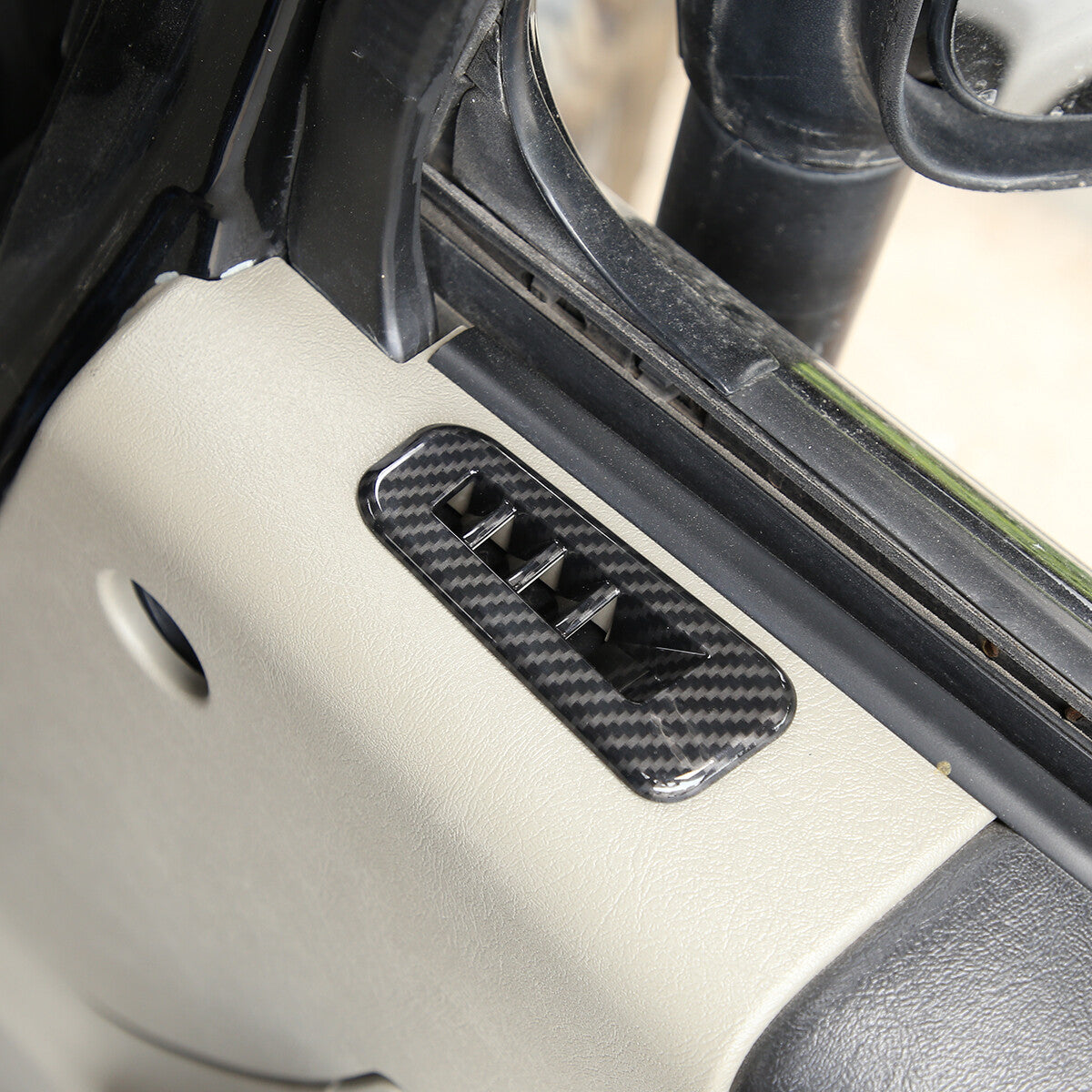 ABS Carbon Fiber Interior Full Set Panel Cover Trim for Hummer H2 2003-2007 - Styles 6-10 9