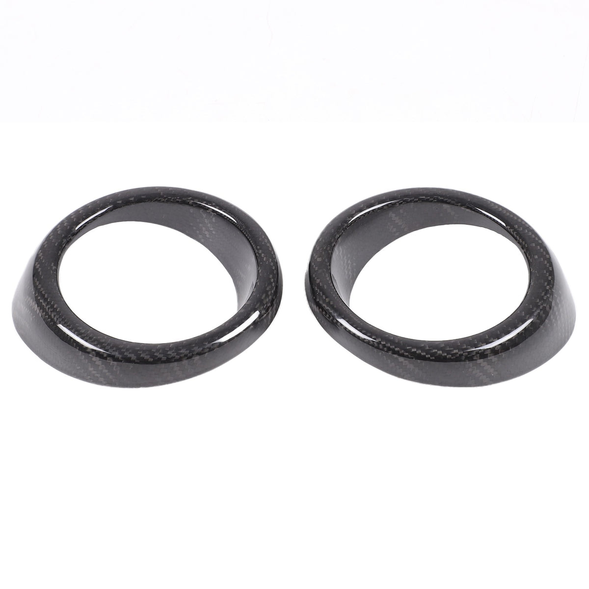 Real Carbon Fiber Front Fog Light Bezel Trim For Infiniti G Series 2010-2013 7