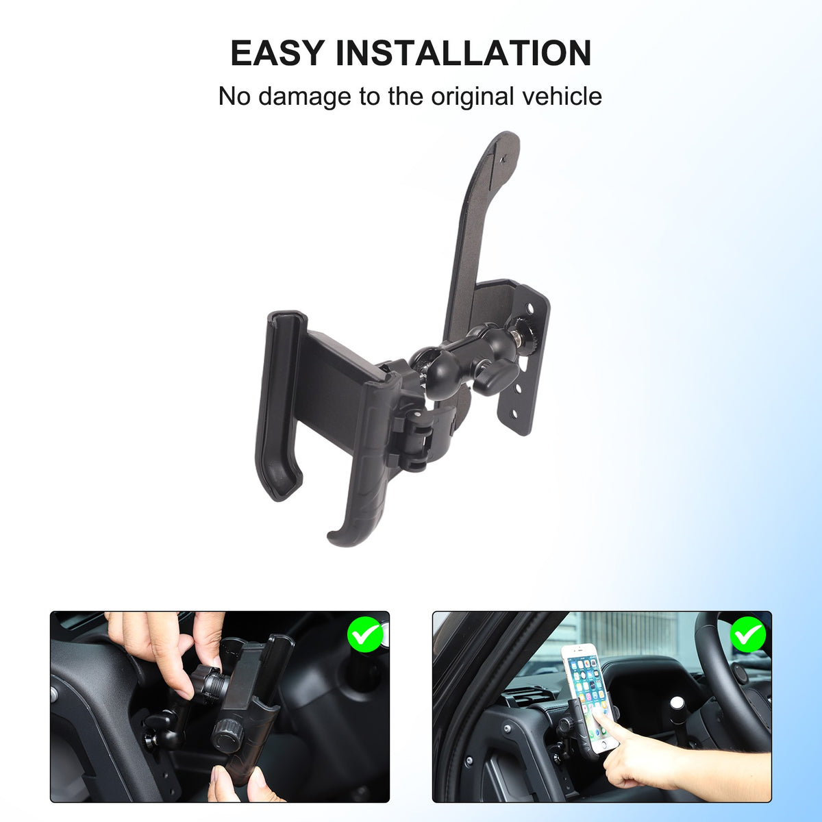 Driver Side Dashboard Phone Holder Bracket For Land Rover Defender L663 2022 7