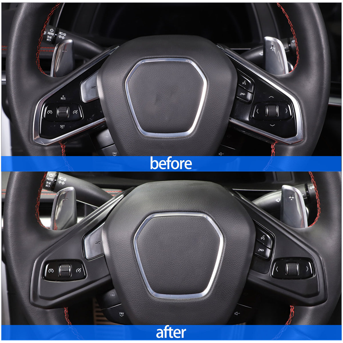 Matte Black ABS Full Interior Set Cover Trim Kit For Corvette C8 2020-25 - Styles 16-20 45