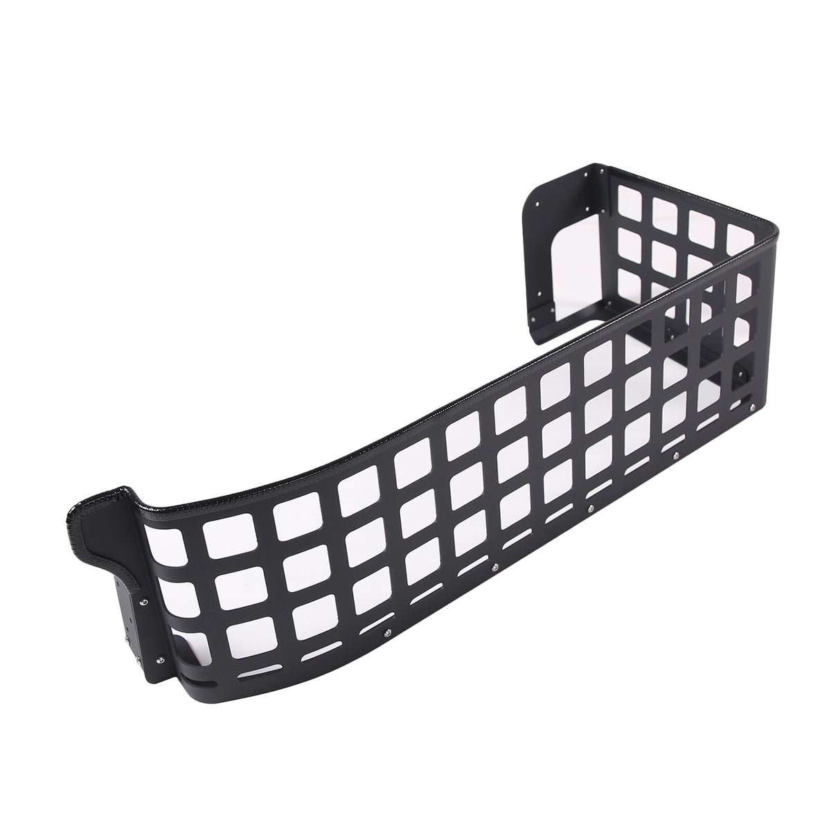 Black Alloy Trunk Left Side Fence Storage Tray Bracket For Hummer H2 2003-2007 13
