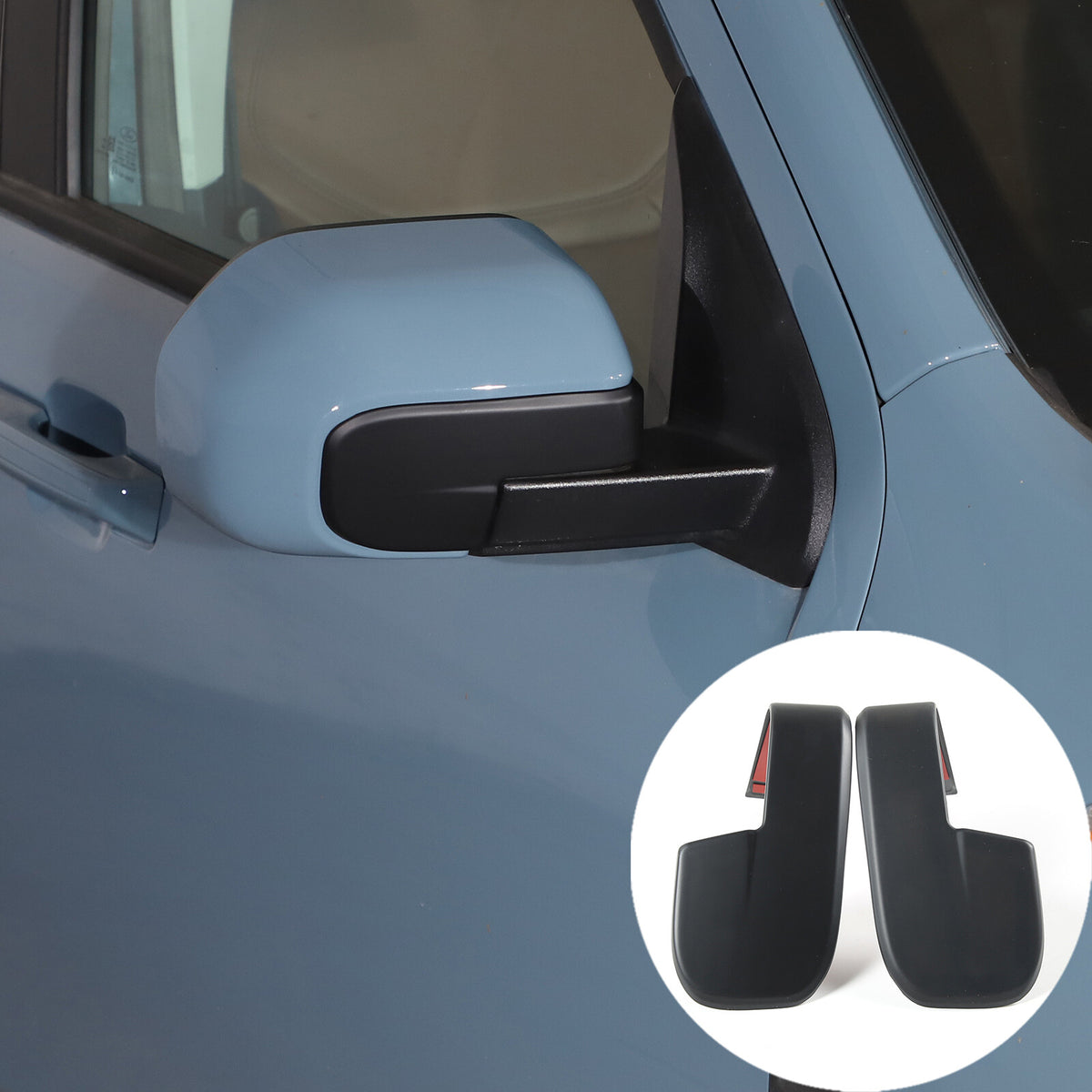 Matte Black Full Interior Set Panel Decor Cover Trim Kit For Ford Maverick 22-24 20