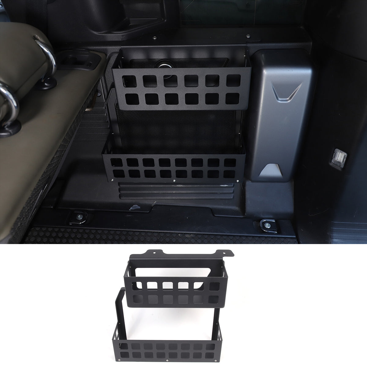 Trunk Cargo Right Side Storage Organizer Pocket Box For LR Defender 110 20-24 US 17