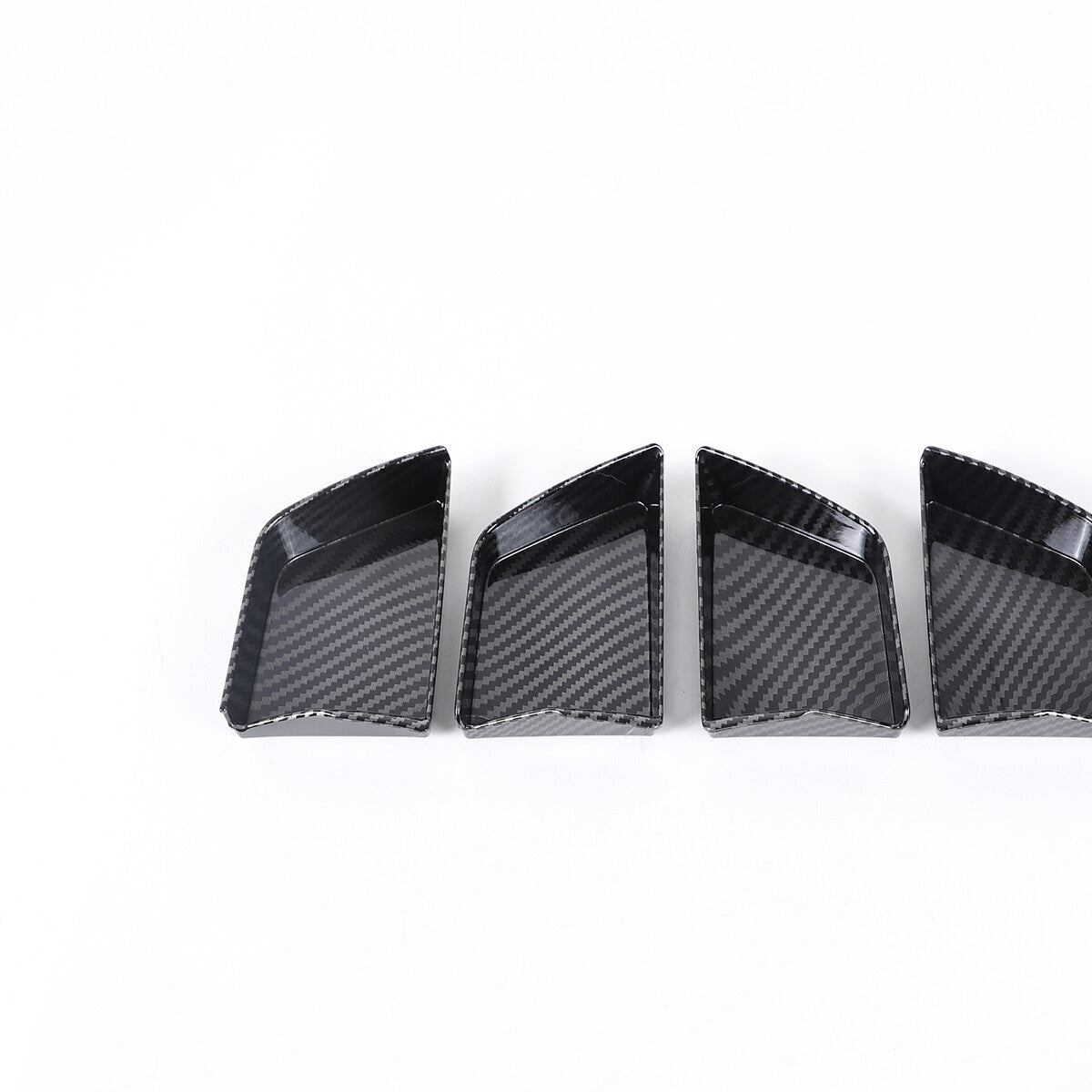 ABS Carbon Fiber Interior Full Set Panel Cover Trim Kit for Toyota Tacoma 24-26 - Styles 1-5 47