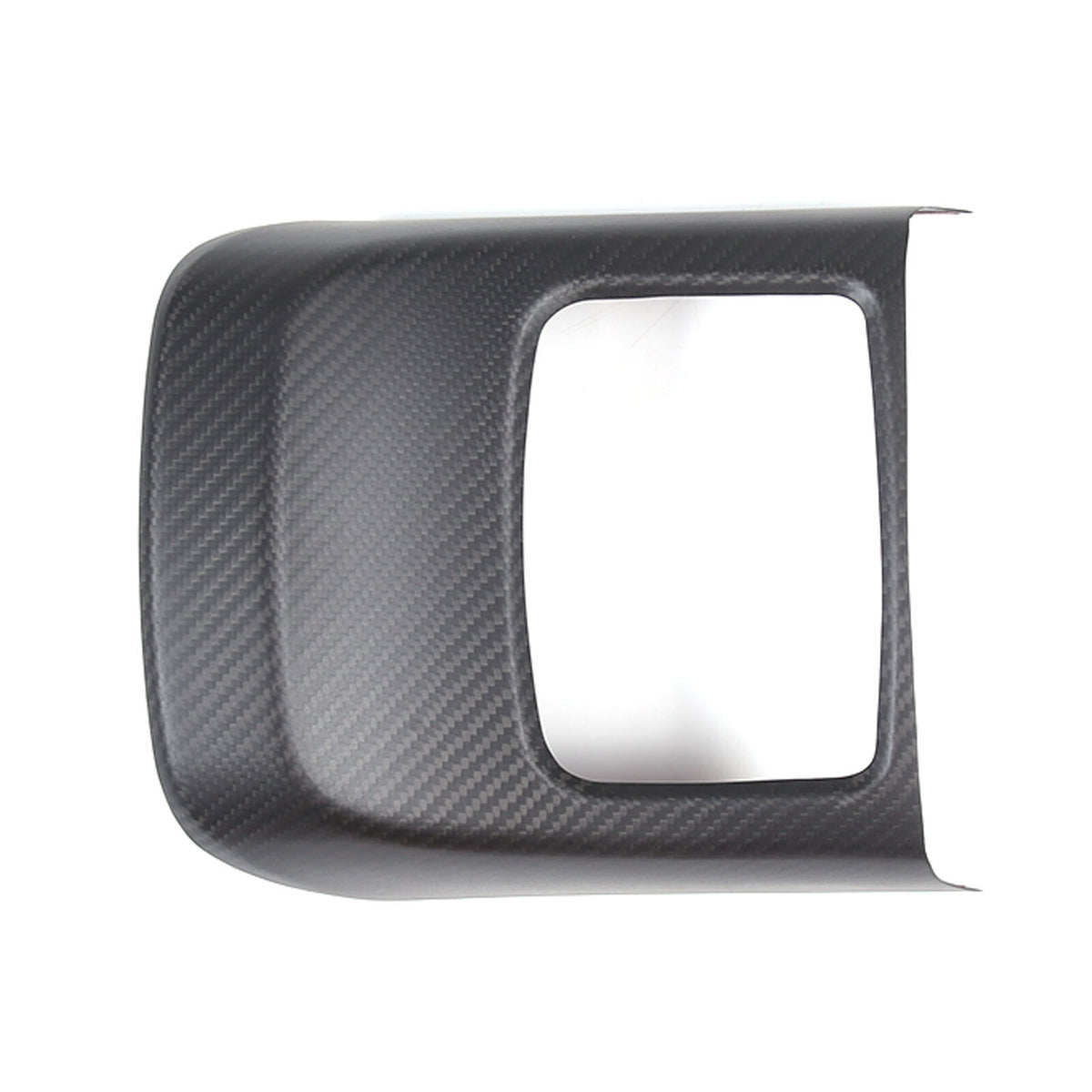 Matte Carbon Fiber Rear Storage Box Panel Cover Trim For Toyota Supra A90 19-24 15
