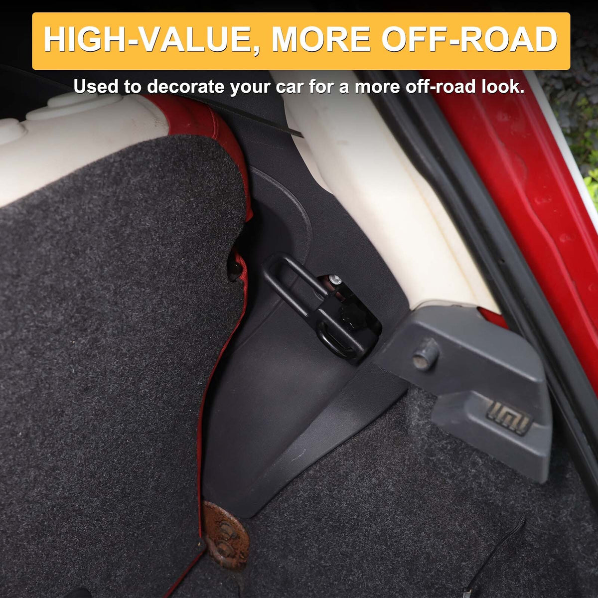 Steel Rear Seat Backrest Adjustment Upright Bracket Trim For Fiat 500 2007-15 8