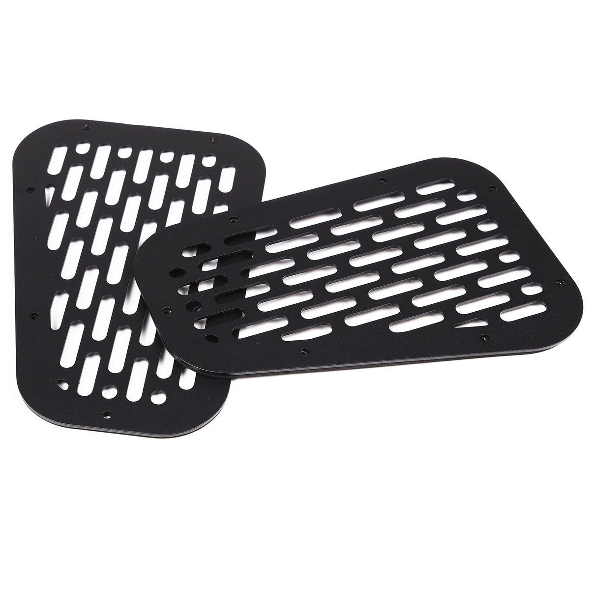 Black Alloy Front Hood Air Vent Cover Trim For Land Rover Defender 04-18 9