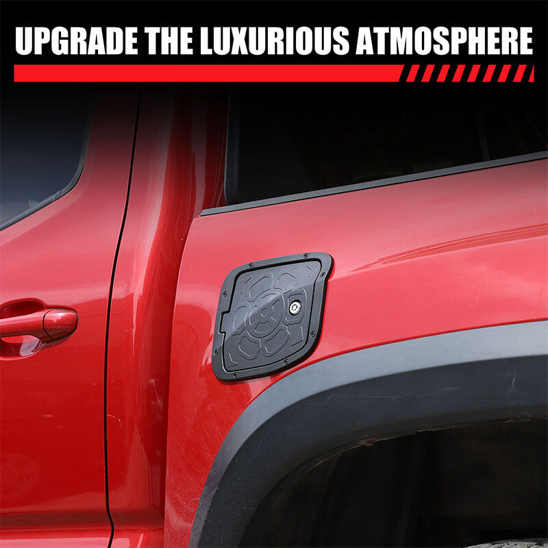 Flower Locking Fuel Door Gas Tank Cap Cover Lock Key For Toyota Tacoma 2016-23 15