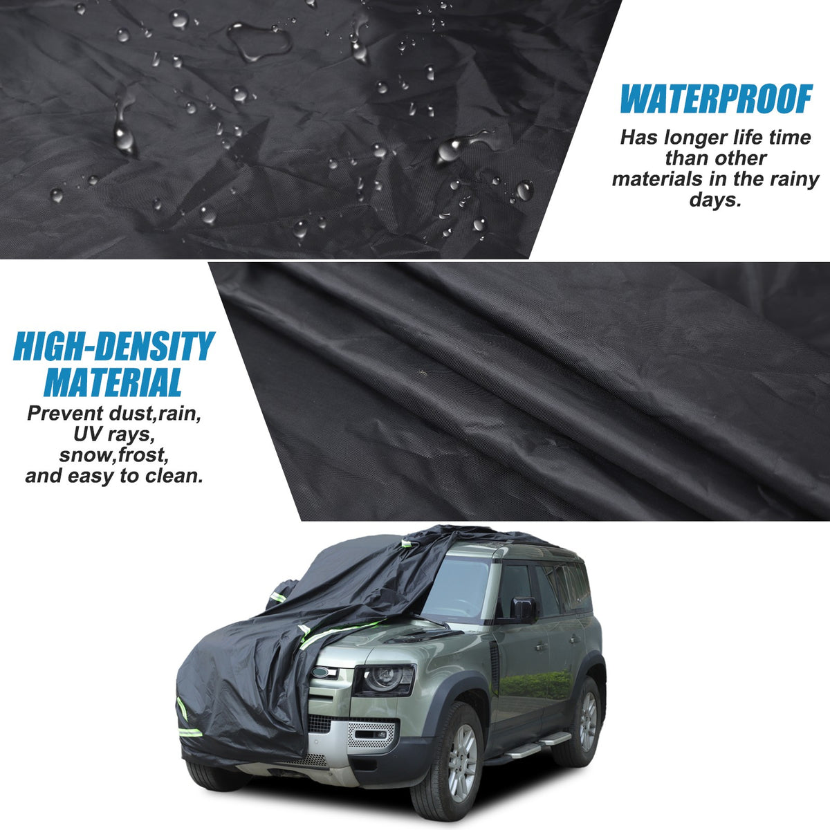 Car Protection Cover Waterproof Sun UV Resistant For LR Defender L663 110 2020+ 7