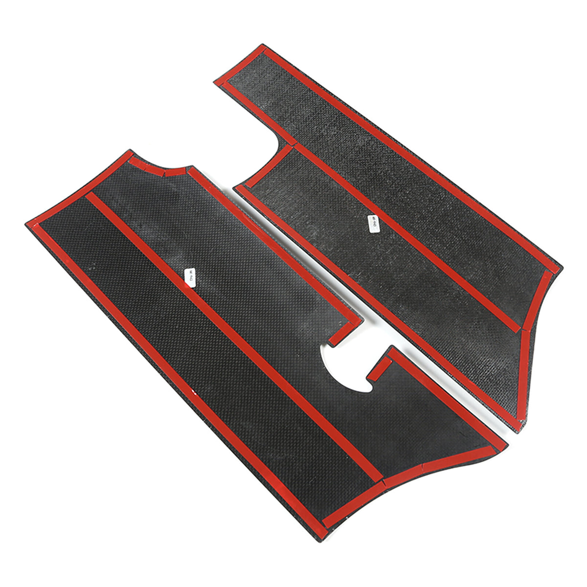 Matte Dry Real Carbon Fiber Center Console Trim Cover For Corvette C6 2005-13 108