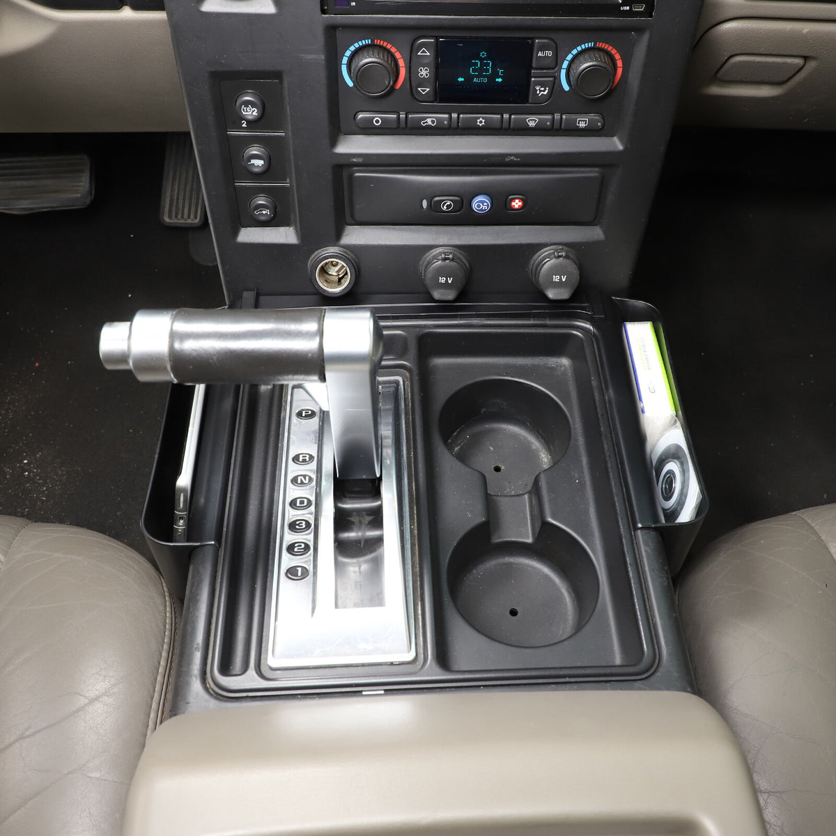 Dash Center Console Storage Box Tray Side Organizer Set For Hummer H2 2003-07 US 6