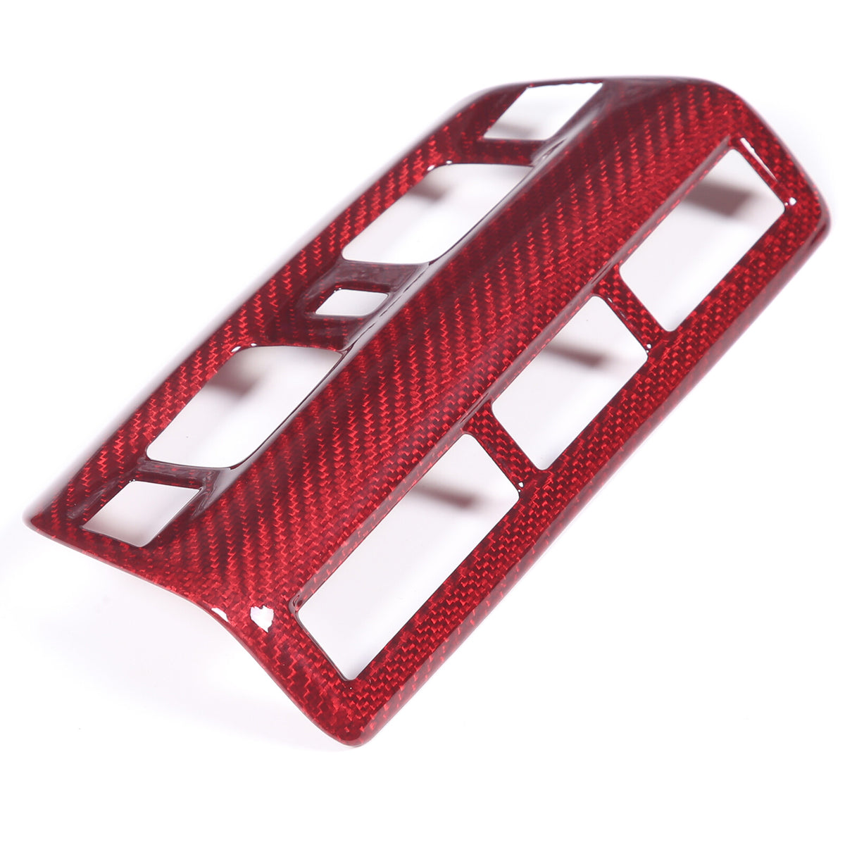 Red Real Dry Carbon Fiber Reading Light Trim Frame Cover For Corvette C8 20+ US 18