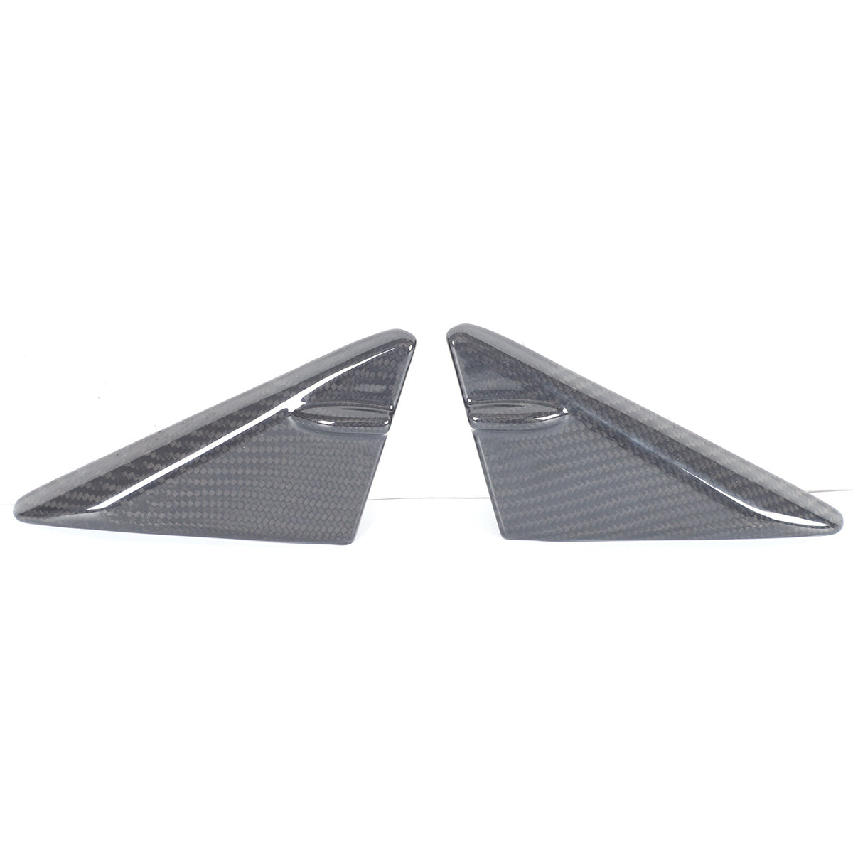Real Carbon Front Triangle A-Pillar Cover For Lexus RC F GT3 Track ART 14-22 US 8