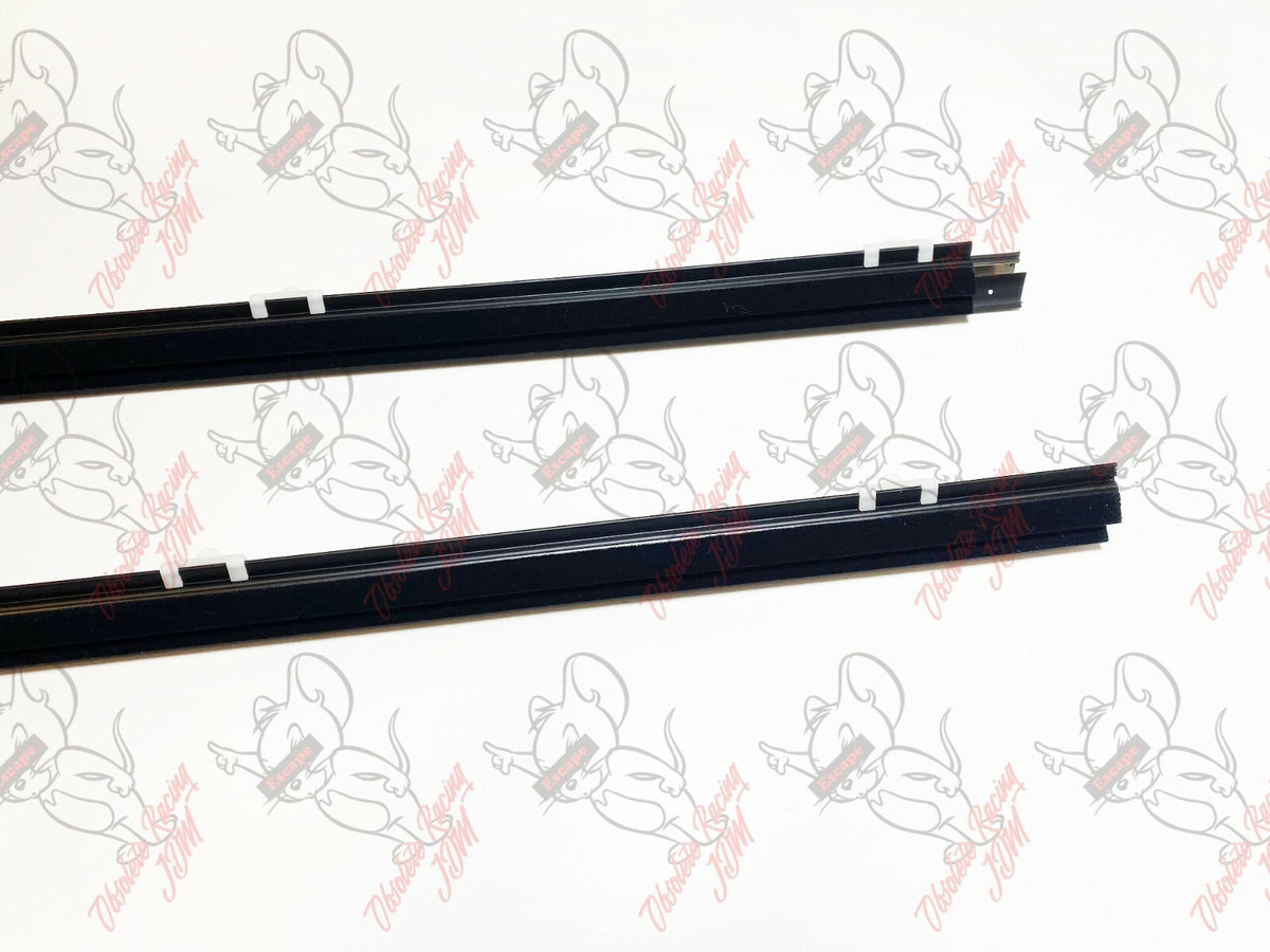 HONDA GENUINE CIVIC EG6 EG4 Window Door Molding Weather Strip Outer Pair Set OEM 12