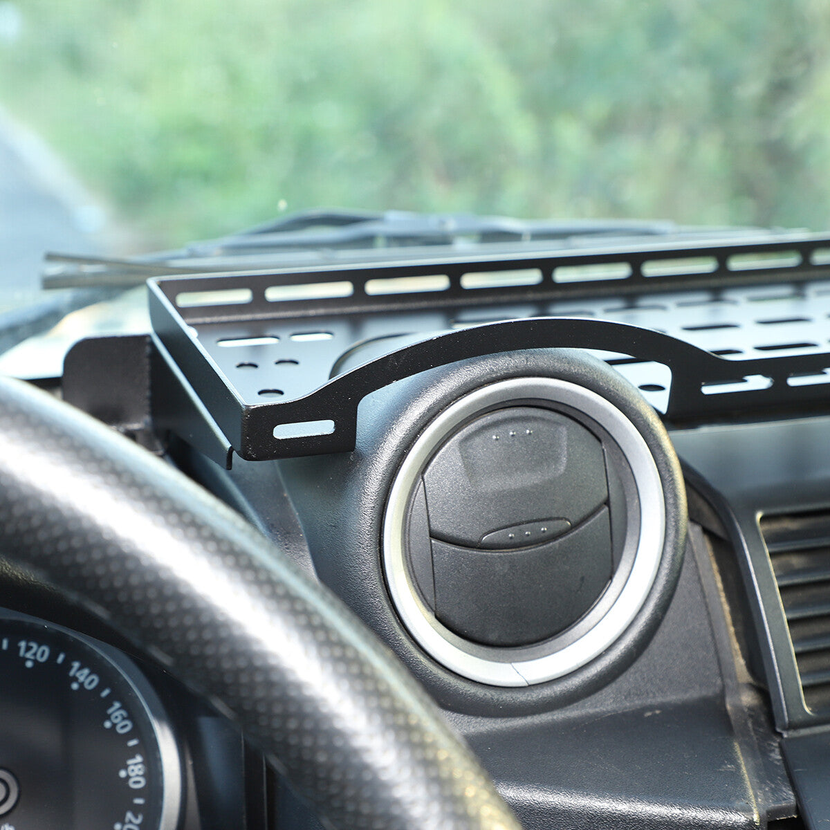 Front Dashboard Tray Storage Box with Phone holder For Land Rover Defender 04-19 7