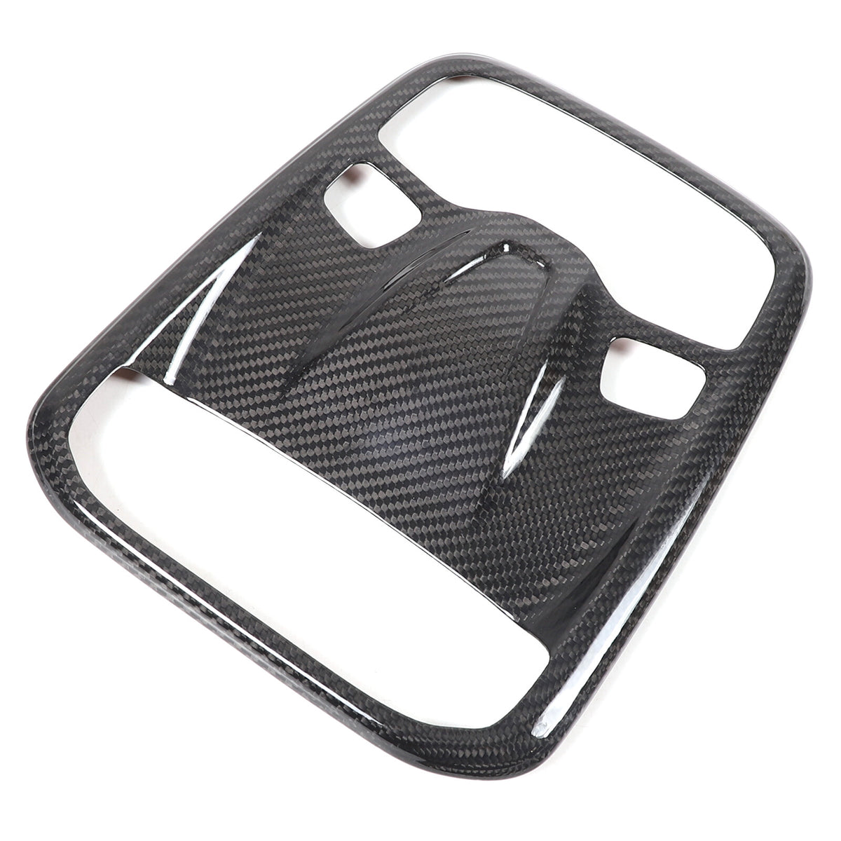 Real Carbon Fiber Overhead Reading Lamp Light Trim For Lotus EMIRA 2021-2025 US 7