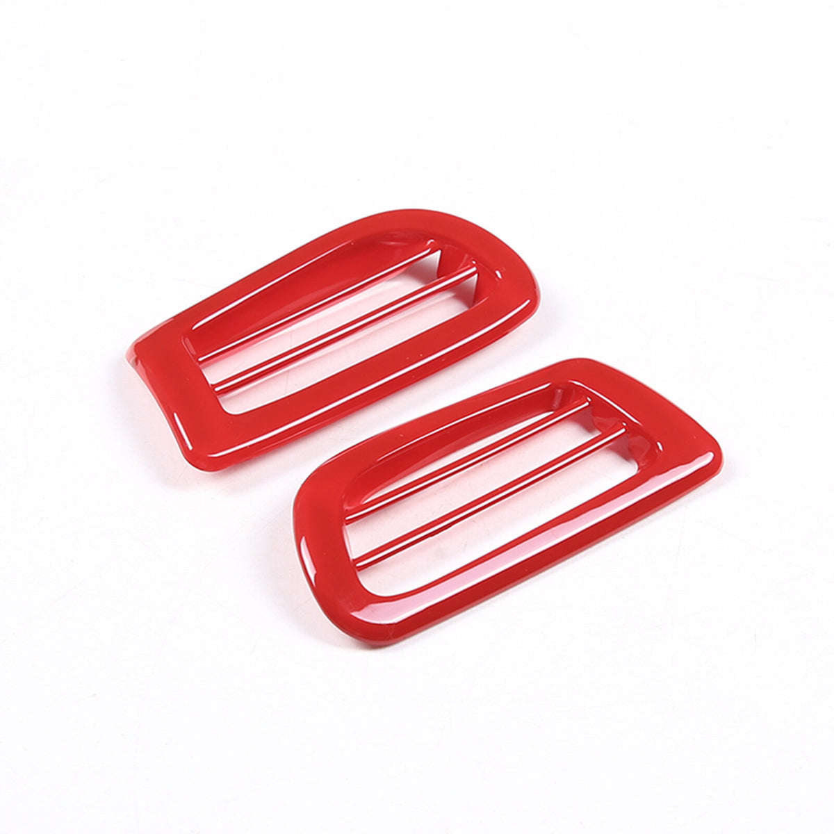 Sports Red ABS Interior Decoration Cover Trim Kit For Corvette C7 2014-19 - Styles 6-10 12