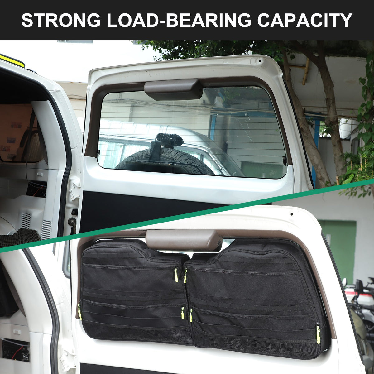 Rear Trunk Door Window Storage Bag Tray Box For Toyota Prado LC90 1996-2002 US 6