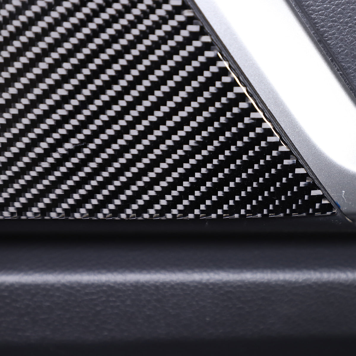 Carbon Fiber Inner Door Trim Panel Sticker For Nissan Titan 2016-23 8