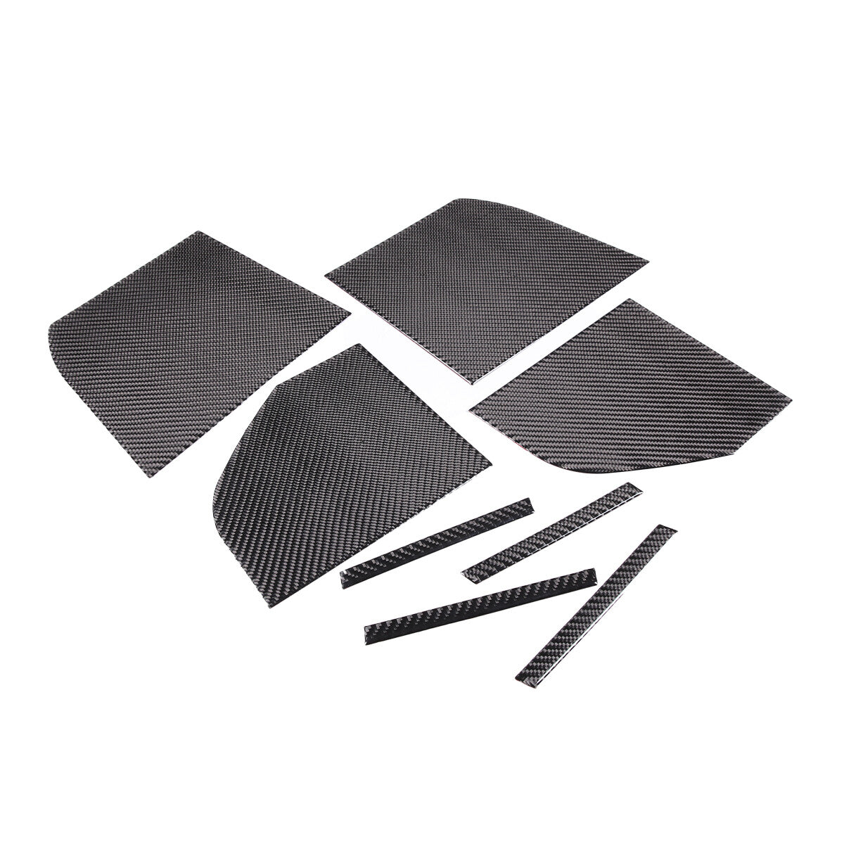 Soft Carbon Fiber Inner Door Anti-Kick Panel Cover Trim For Ford Maverick 2022+ 8