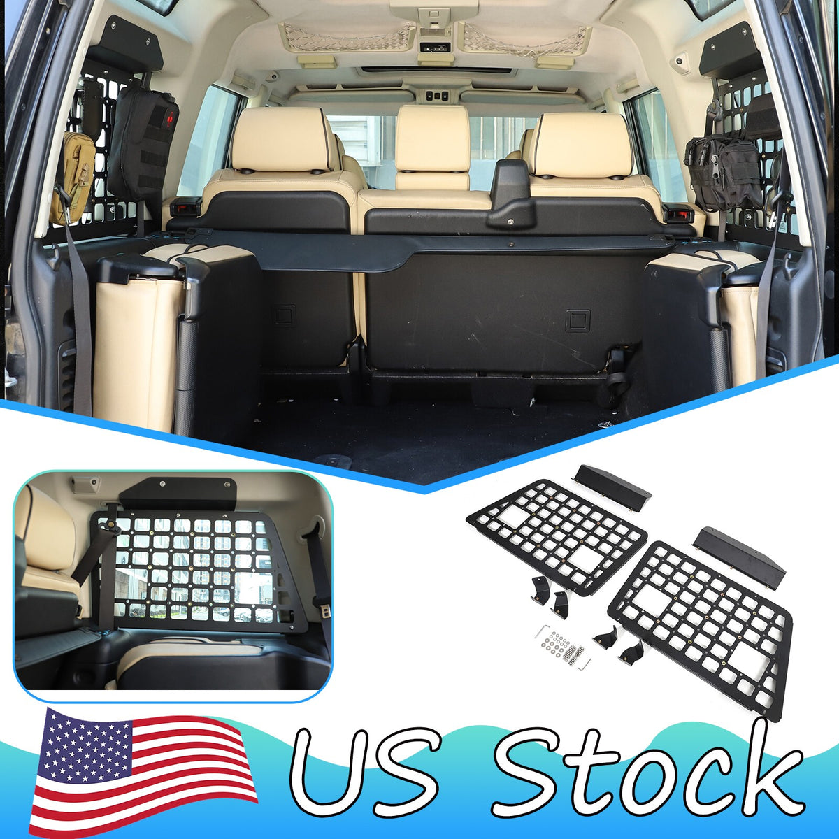 Aluminum Alloy Trunk Hanger on Both Sides For Land Rover Discovery 2 98-03 US 1