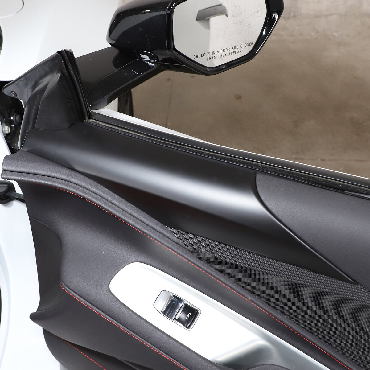 Matte Black ABS Full Interior Set Cover Trim Kit For Corvette C8 2020-25 - Styles 1-5 64