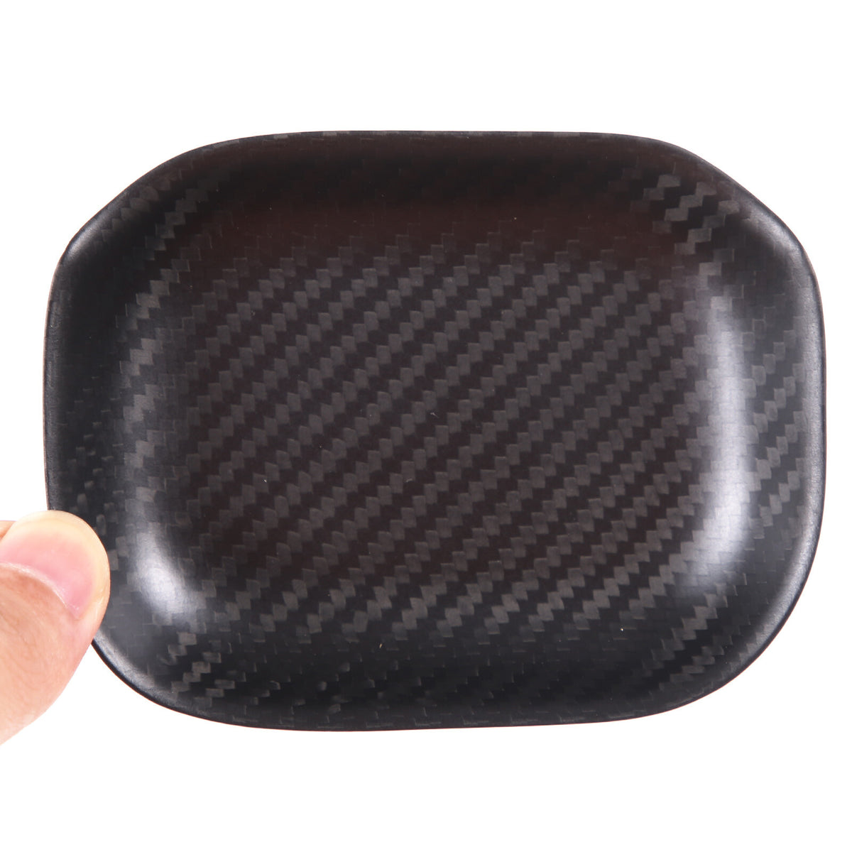 Matte Carbon Fiber Exterior Door Bowl Trim Cover For Mercedes G Class 2004-2018 11