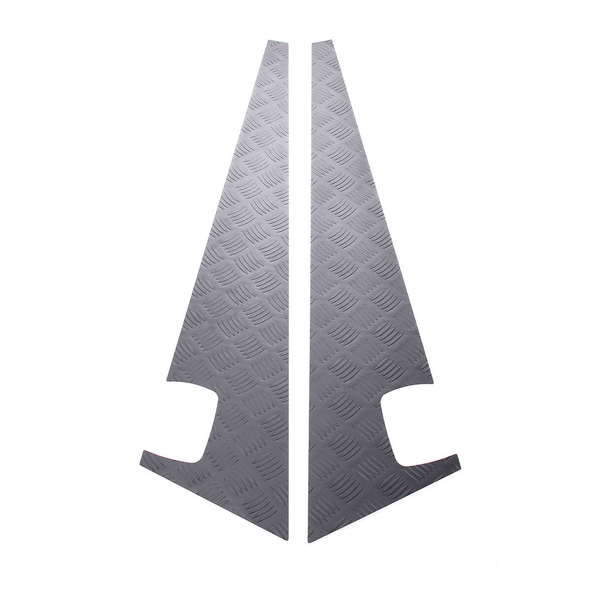 Black Alloy Front Side Hood Vent Trim Cover For Mercedes-Benz G-Class 2004-2018 9