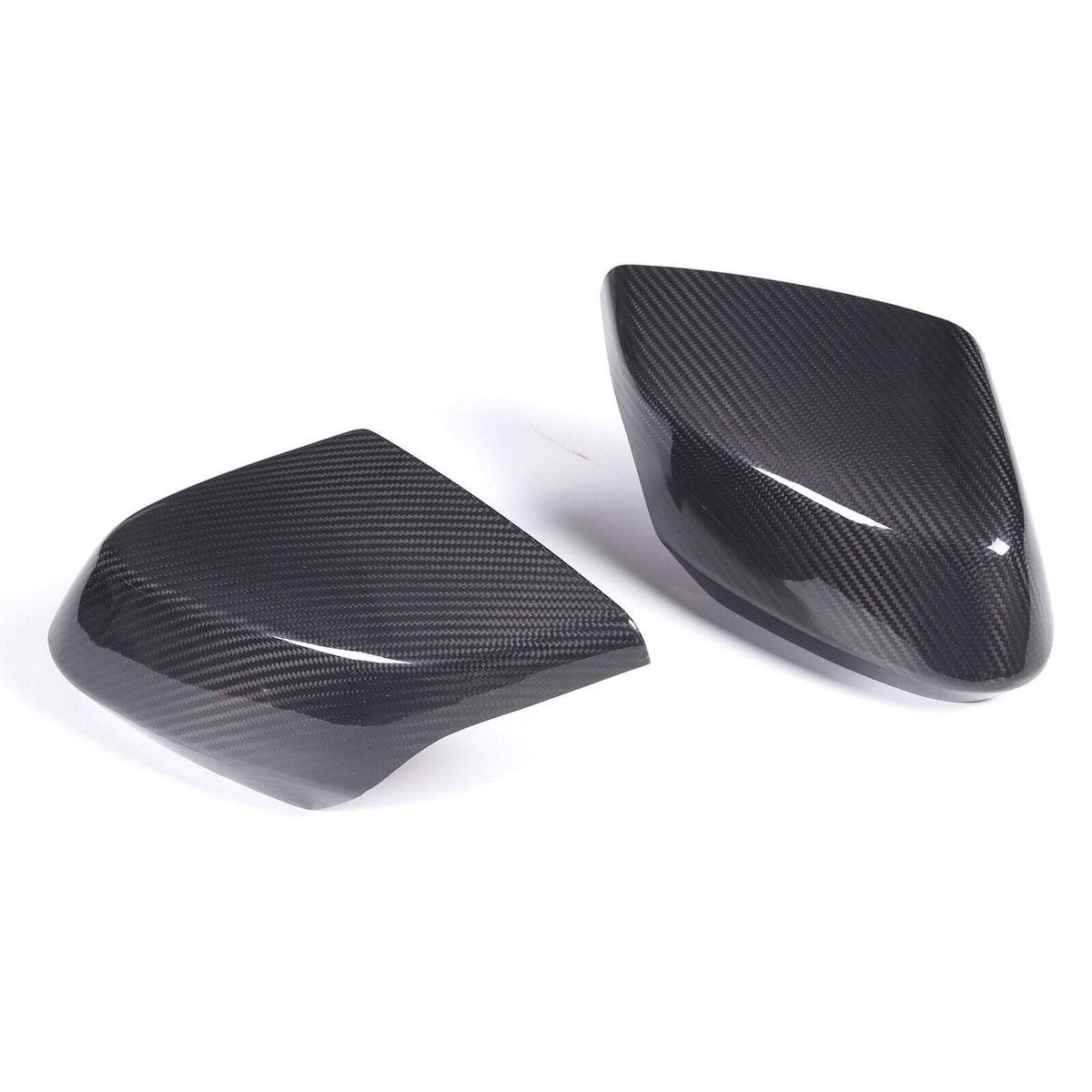 For C8 Corvette Stingray Z51 Z06 20+ Carbon Side Mirror Cover Lower Base Set US 16