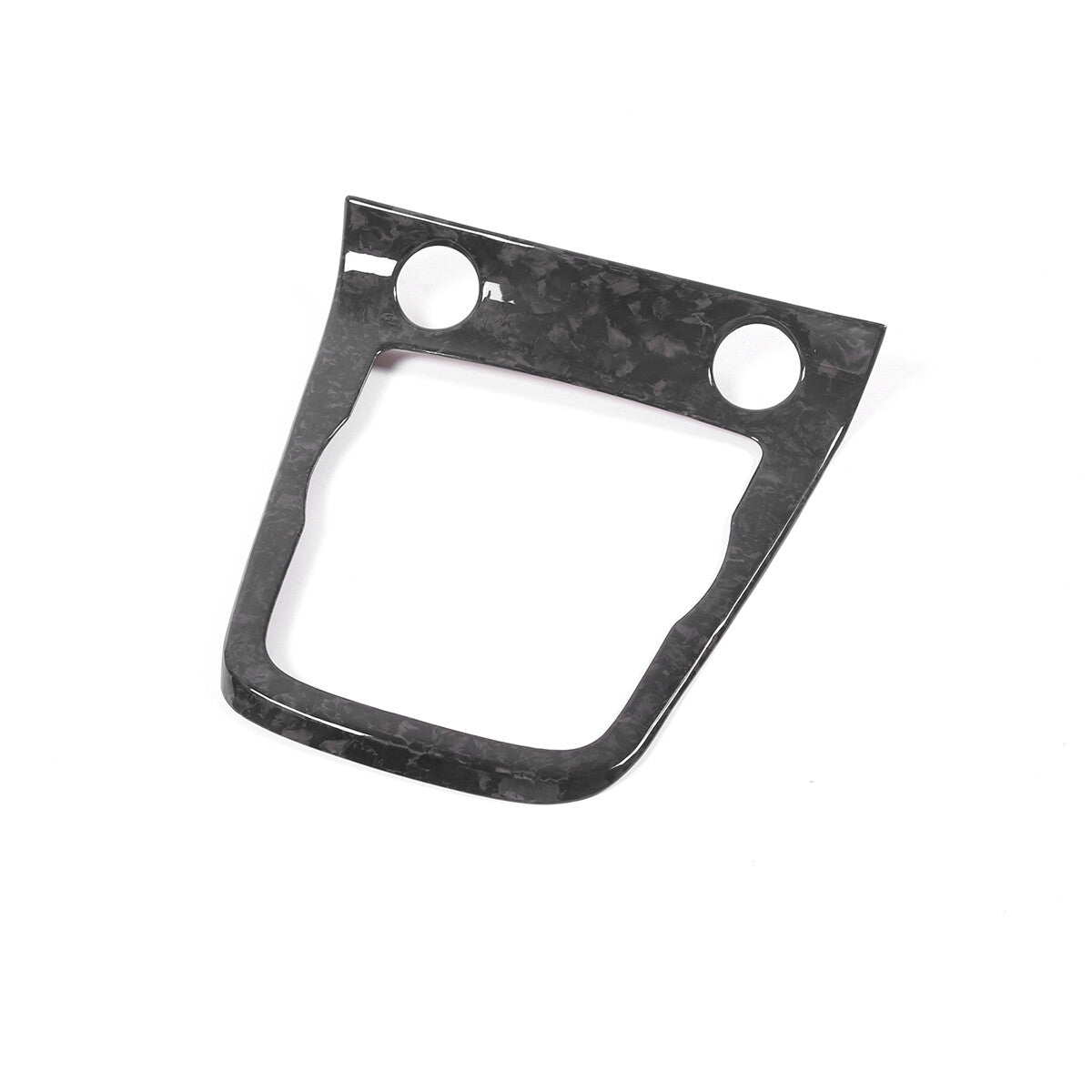 Forged Carbon fiber Center Gear Shift Panel Trim Frame for Jaguar F-type 13-22 4