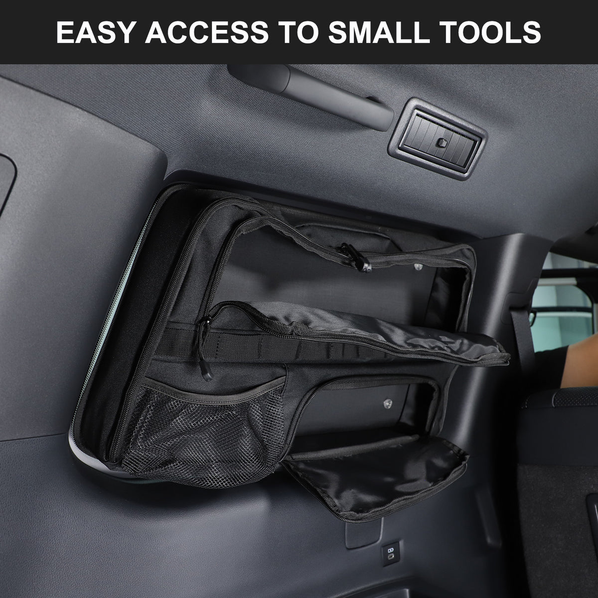 Car Trunk Left & Right Side Window Storage Bag For Lexus GX550 2024-2025 23