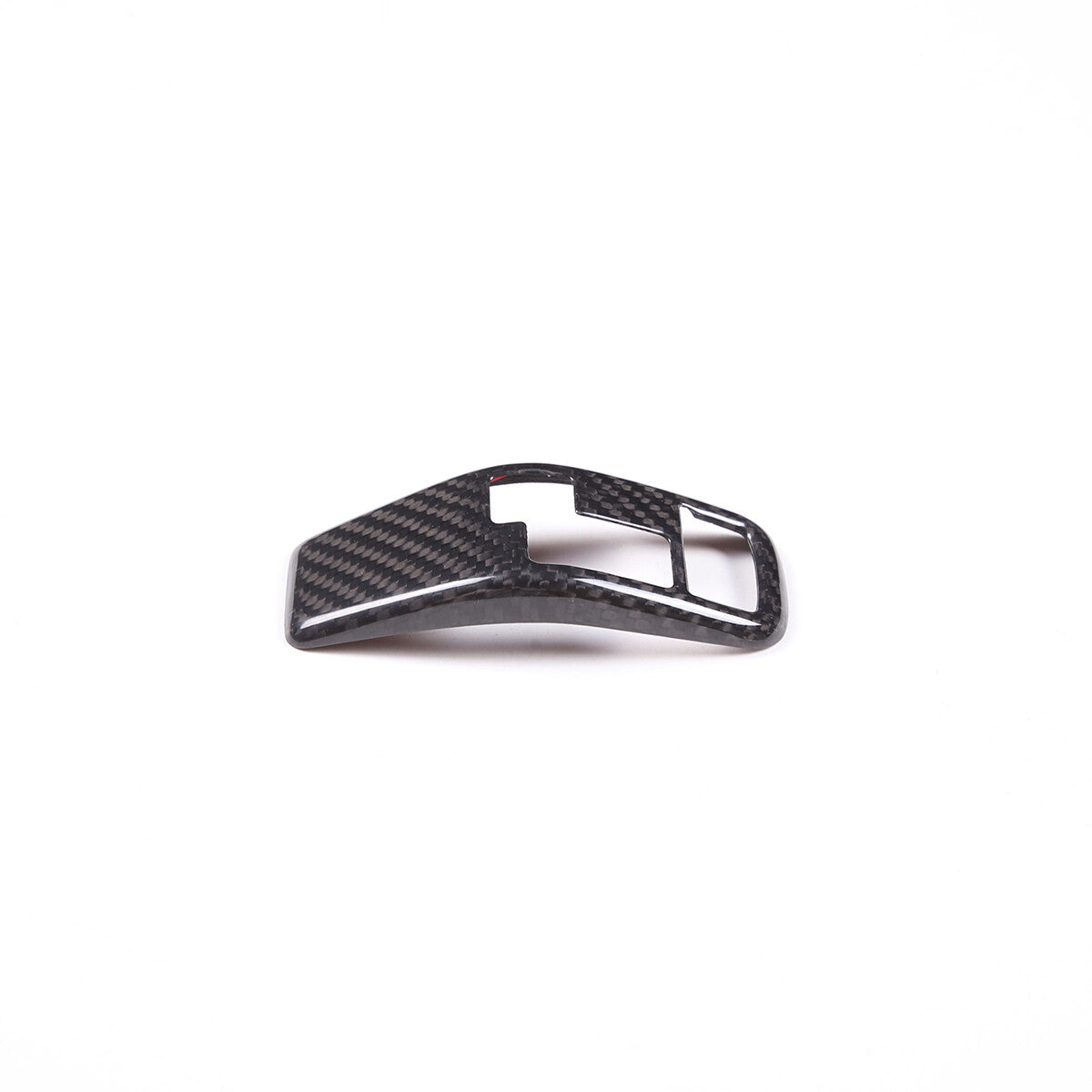 2pcs Carbon fiber Gear Shift Knob Handle Trim Cover For Toyota Supra A90 2019-22 5